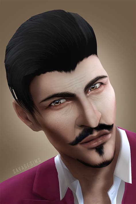 Savage Sims Mortimer Goth Townie Makeover