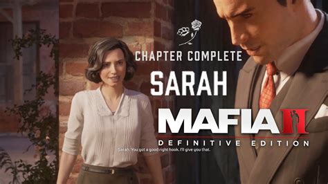 mafia definitive edition hard completion mission 6 sarah walkthrough youtube