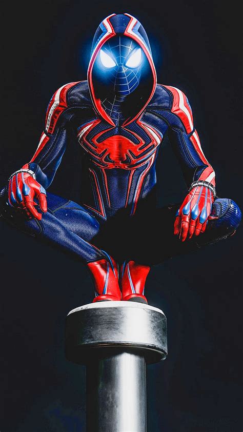 Spider Man Miles Morales 2099 Suit Wallpapers Wallpapers High Resolution