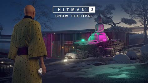 hitman 2 snow festival event teaser trailer