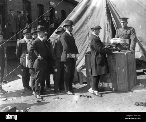 World War I Draftees Report To Fort Slocum During National Call To Arms