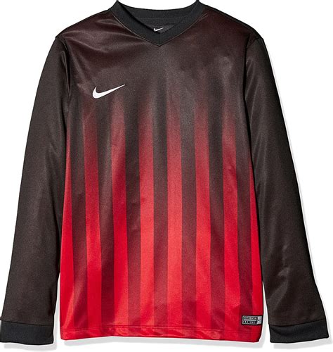 Nike Childrens Striped Division Ii Ls Jersey Youth Shirt Uk