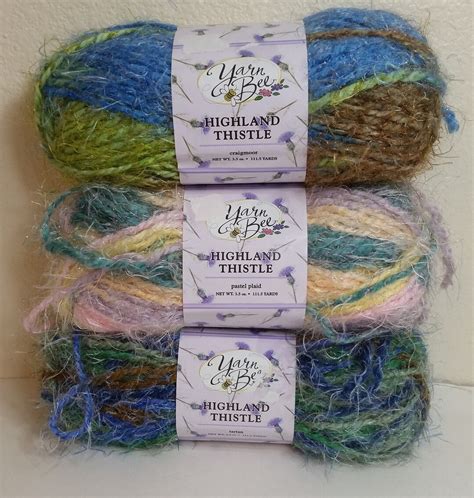 1 Skein 7 Skeins Available 3 Colors Yarn Bee Highland Etsy