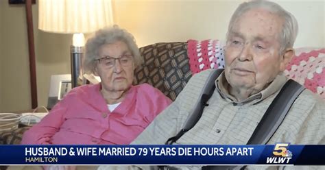 100 year old ohio couple die hours apart after 79 years of marriage they went out together