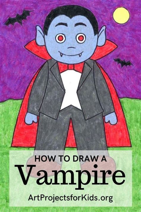 Learn How To Draw A Vampire With This Easy Step By Step Tutorial