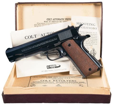 Colt Super 38 Pistol 38 Colt Super Auto Rock Island Auction
