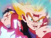 Use your imagination to use these animated gifs in the funniest way gohan (dragon ball) to express your emotions in a whatsapp conversation, email, or in the social. Gohan Cell GIFs | Tenor