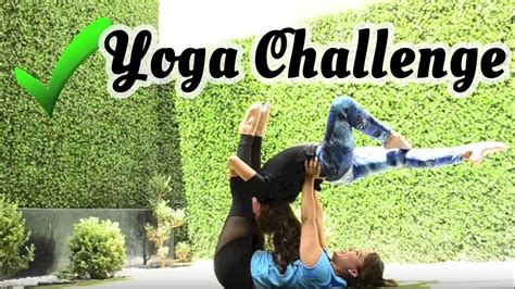 Yoga Challenge Reto De Yoga 😅 Super Chistoso Youtube
