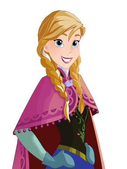 Princess Anna Frozen Clip Art