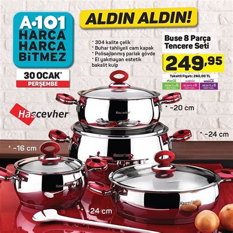 An Ad For The New Cookware Range Is Shown In Red And White With Text