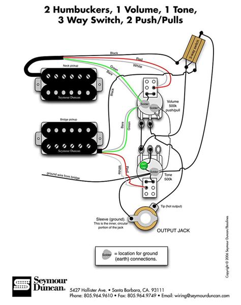 Guitar Pickup Wiring Diagram