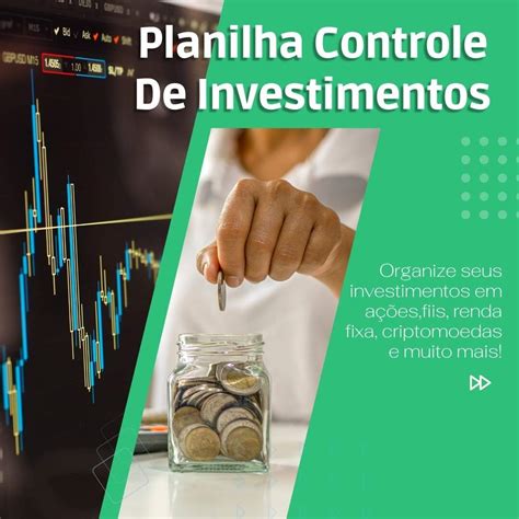 Planilha Controle De Investimentos Profissional Ações E Fiis