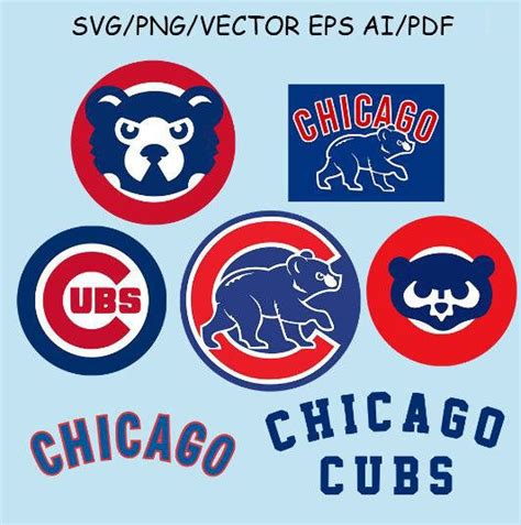 The chicago cubs logo in vector format(svg) and transparent png. Chicago Cubs Logo SVG Chicago Cubs Clipart Chicago Cubs ...