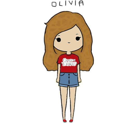 Edited By Bellakatarina Xo Featuring Polyvore Fillers Drawings Chibi