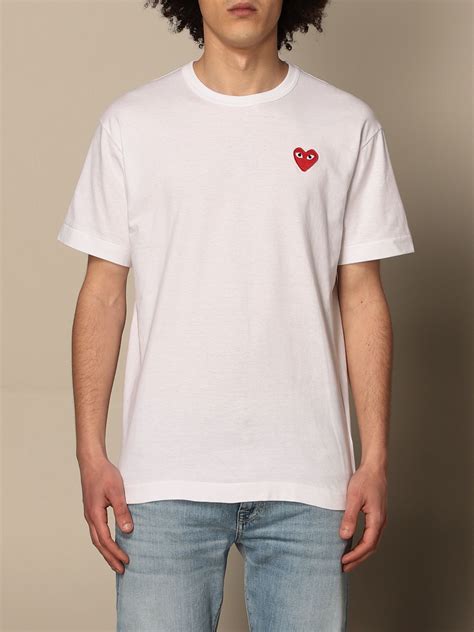 Sale Commes Des Garcons Play T Shirt In Stock