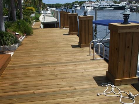 Custom Dock Installation And Repair South Florida All Power Marine