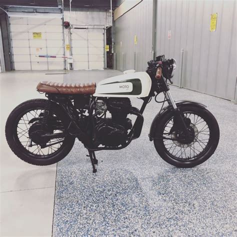 Moto Pgh Honda Cb360 Cafe Racer Custom Cafe Racer Motorcycles For