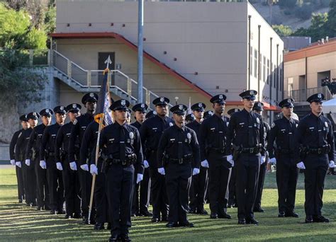 Lapd Officers At Police Academy Public Safety
