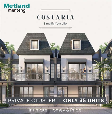 Costaria Metland Menteng Cakung - Harga Launching Mulai 2,7 M