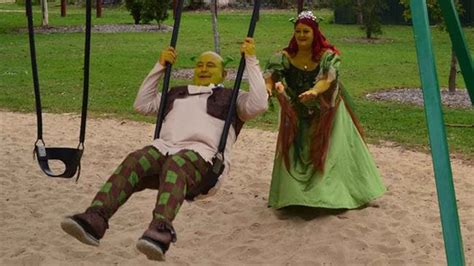 Shrek And Fiona Got Married In Real Life Youtube