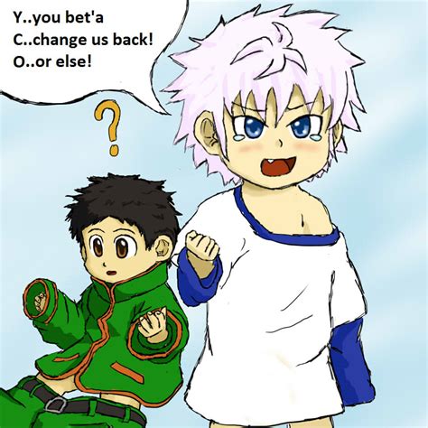 Killua And Gon Regressed By Babykenny On DeviantArt