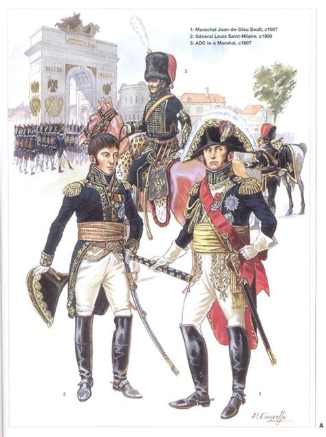 Napoleons Commanders 2 1809 1815 Maréchal Costume Militaire