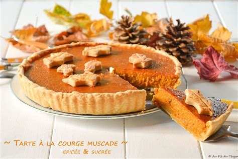 Tarte courge muscade