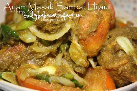 Mudah untuk di praktekkan dan yang pasti. Curlybabe's Satisfaction: Ayam Masak Sambal Hijau