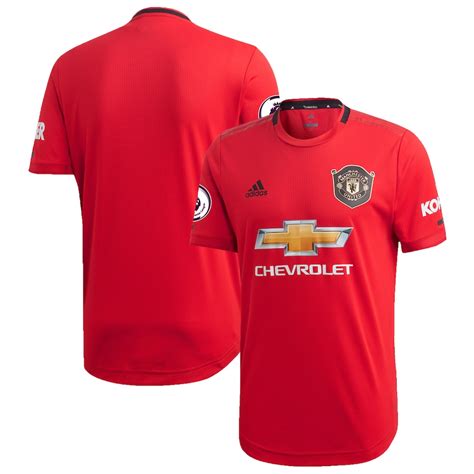 Create jersey with the font manchester united 2020/21. Men's adidas Red Manchester United 2019/20 Home Authentic Jersey