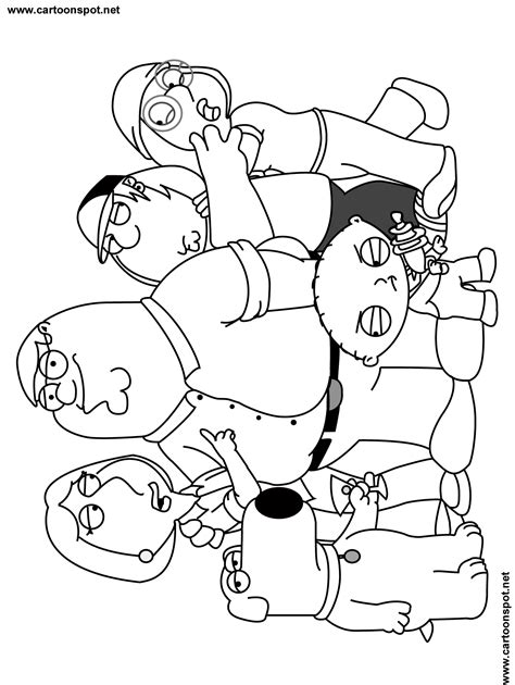 Push pack to pdf button and download pdf coloring book for free. 13 printable family guy coloring pages - Print Color Craft
