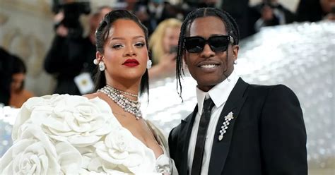 Rihanna Getting Married Say Fans As She Wears Wedding Dress With A Ap Rocky Ok Magazine