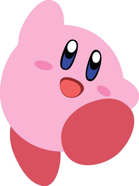 Kirby 06 Smash Bros Ultimate Vector Art By Firedragonmatty On