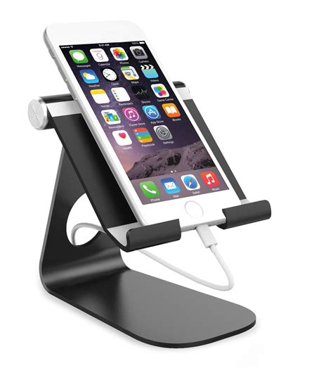 Hot Selling Silver Aluminum Alloy Table Cellphone Phone Holder Metal