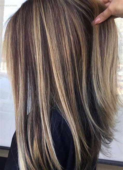Trendy Fall And Winter Hair Color Ideas Brown Hair With Blonde