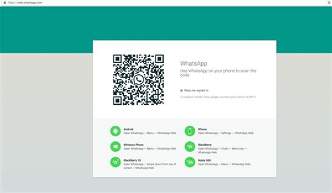Whatsapp Web Scan Code With Your Phone To Log In 2 On The Top Above