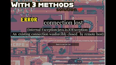 Minecraft How To Fix Internal Exception Java Io Ioexception Hot Sex