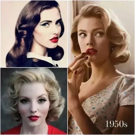 vintage retro pin up girl hairstyles 1940 50 s 56 off