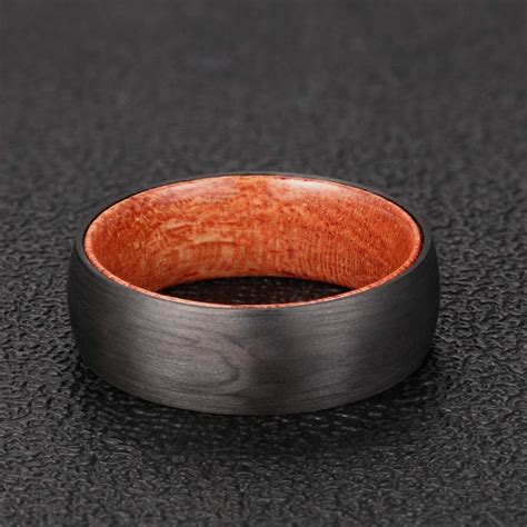 Pure Black Poya Rosewood Carbon Fiber Ring 1280x1280 