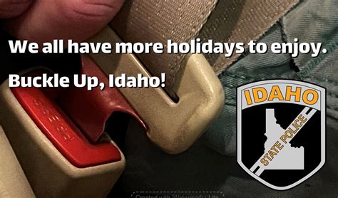 Idaho State Police News And Information ISP Supports Seat Belt