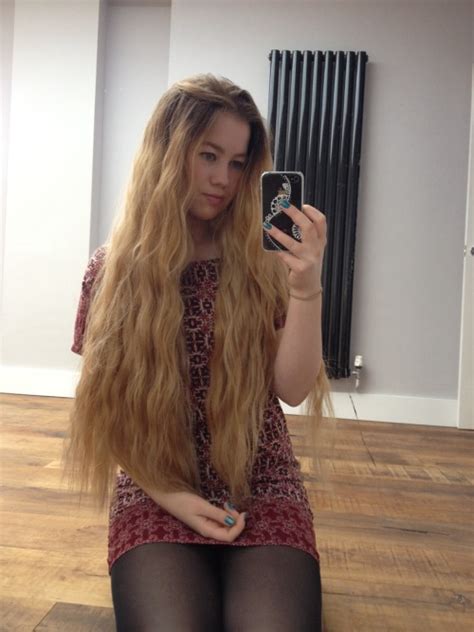 Taking hormones known as estrogen's, can stop or in some cases reduce hair growth, change the shape of the body in some areas. very long hair on Tumblr