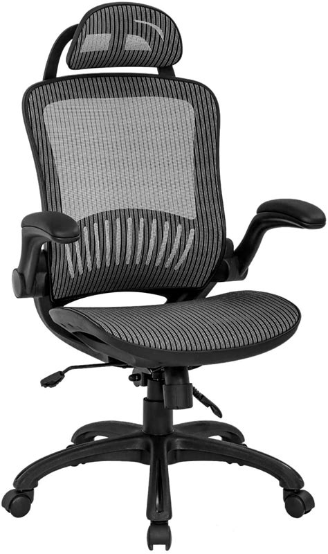Task chair, mesh or fabric office chairs, ergonomic office. Office Chair Ergonomic Desk Chair Mesh Computer Chair with ...