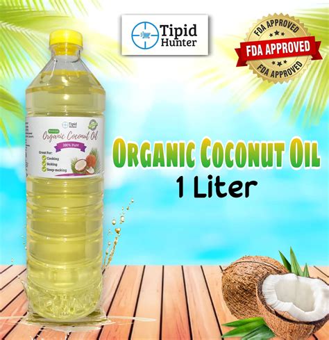 Coconut Oil 1 Liter Organic Pure Coconut Oil For Cooking Lazada Ph