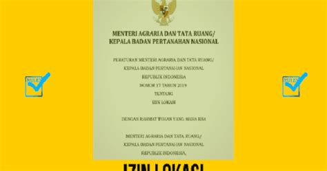 Pengertian, Dasar Hukum, Contoh Surat dari Izin Lokasi ...