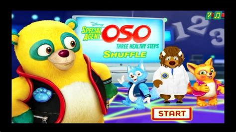 Special Agent Oso Osos Three Healthy Steps Shuffle Disney Junior