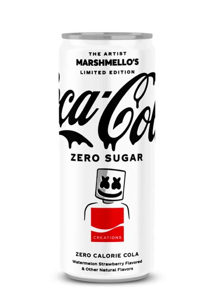 Marshmellos Limited Edition Zero Sugar Coca Cola® Coke Creations