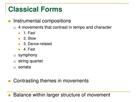 PPT - The Classical Style (1750-1820) PowerPoint Presentation - ID:207725