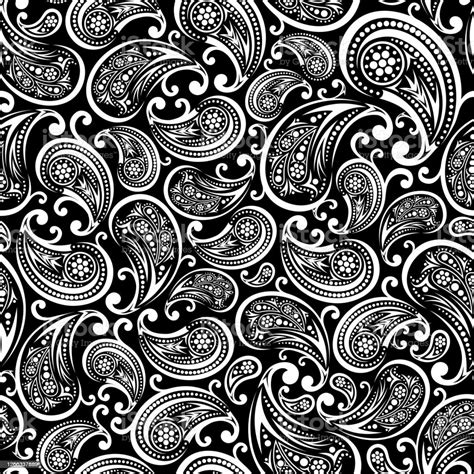 Paisley Seamless Pattern Texture Stock Illustration Download Image