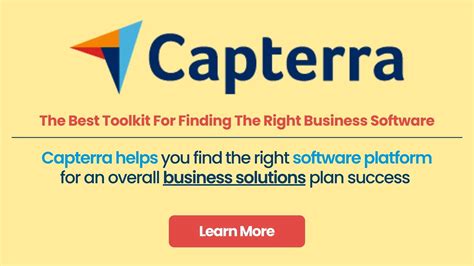 Capterra No 1 Tool For Finding The Right Business Software