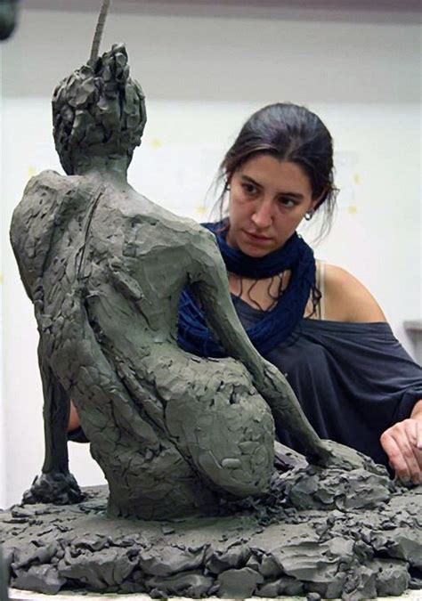 Silvia Juez At The Florence Academy Of Art Sculpture Artist Florence