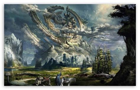 Fantasy Scenery Ultra Hd Desktop Background Wallpaper For
